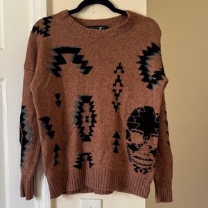 Skull Cashmere wool sweater